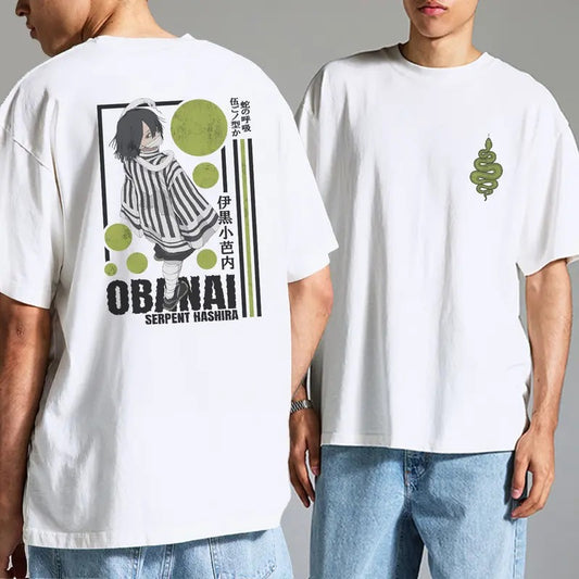 Obanai Serpent Hashira Shirt, Obanai Iguro Snake Hashira Sweatshirt, Demon Slayer Anime, Kimetsu No Yaiba Arc,  Anime lover sweatshirt hoodie, Gift for him, gift for Friends, Cotton Menswear, Y2k shirt, trendy design shirt, Graphic Shirtstyle{n002}3