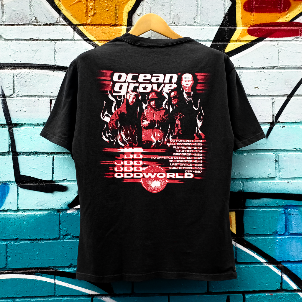 Oddworld Tracklist T-Shirt (Black) Hoodie, Sweatshirt | CoreVibeTees.com (Image 3)