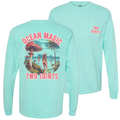 Ocean Magic Long Sleeve Tee Hoodie, Sweatshirt | CoreVibeTees.com