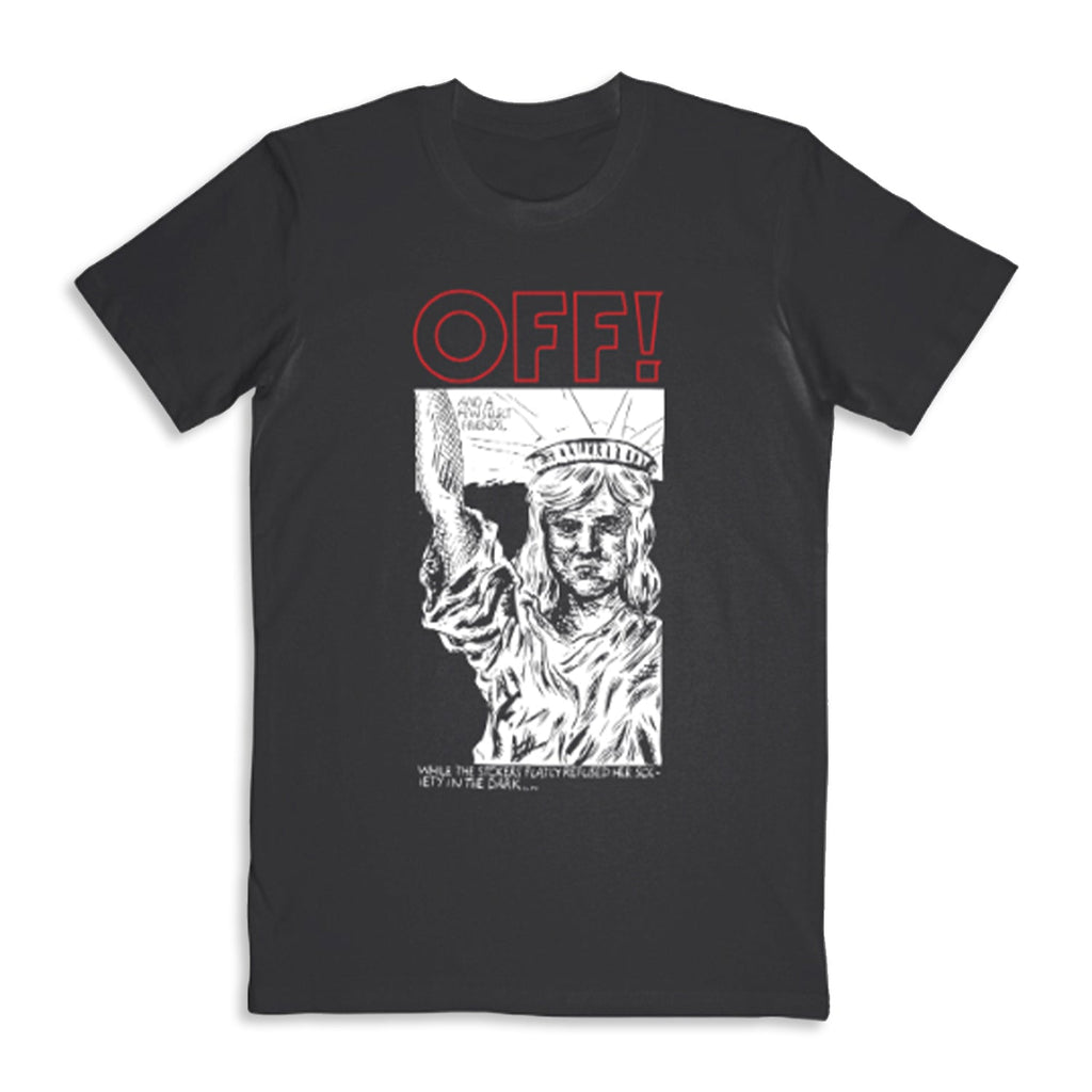 Liberty T-Shirt (Faded Black) Hoodie, Sweatshirt | CoreVibeTees.com (Image 1)