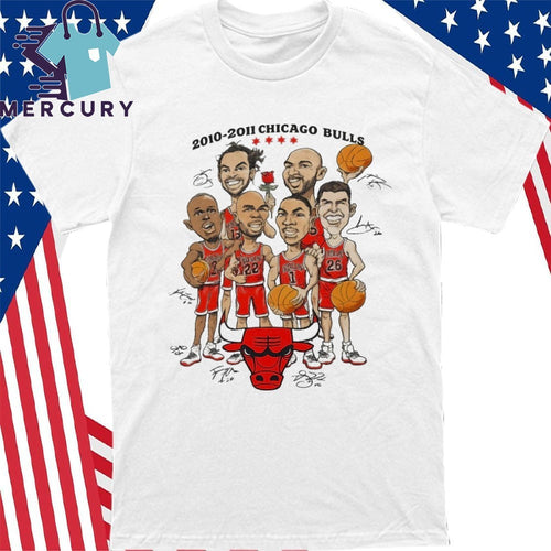 2010-2011 Chicago Bulls Shirt Rose Collection