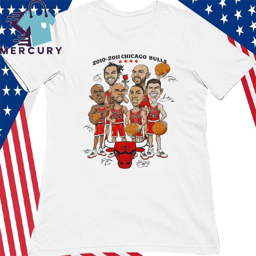 2010-2011 Chicago Bulls Shirt Rose Collection
