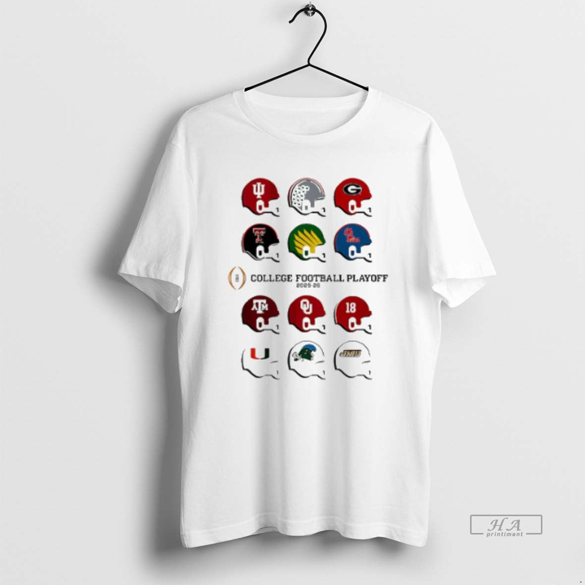 Official 2025 College Football Playoff Field Toy Team Helmets T-Shirts, Hoodie, Sweatshirt | CoreVibeTees.com
