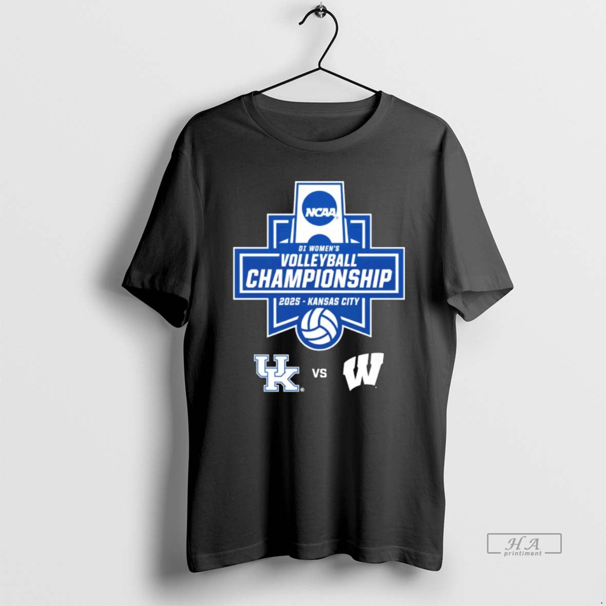 Official 2025 Ncaa Division I Womens Volleyball Championship In Kansas City Kentucky Wildcats Vs Wisconsin T-Shirts,...