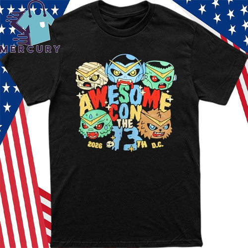 2026 Awesome Con Monster Bots Shirt
