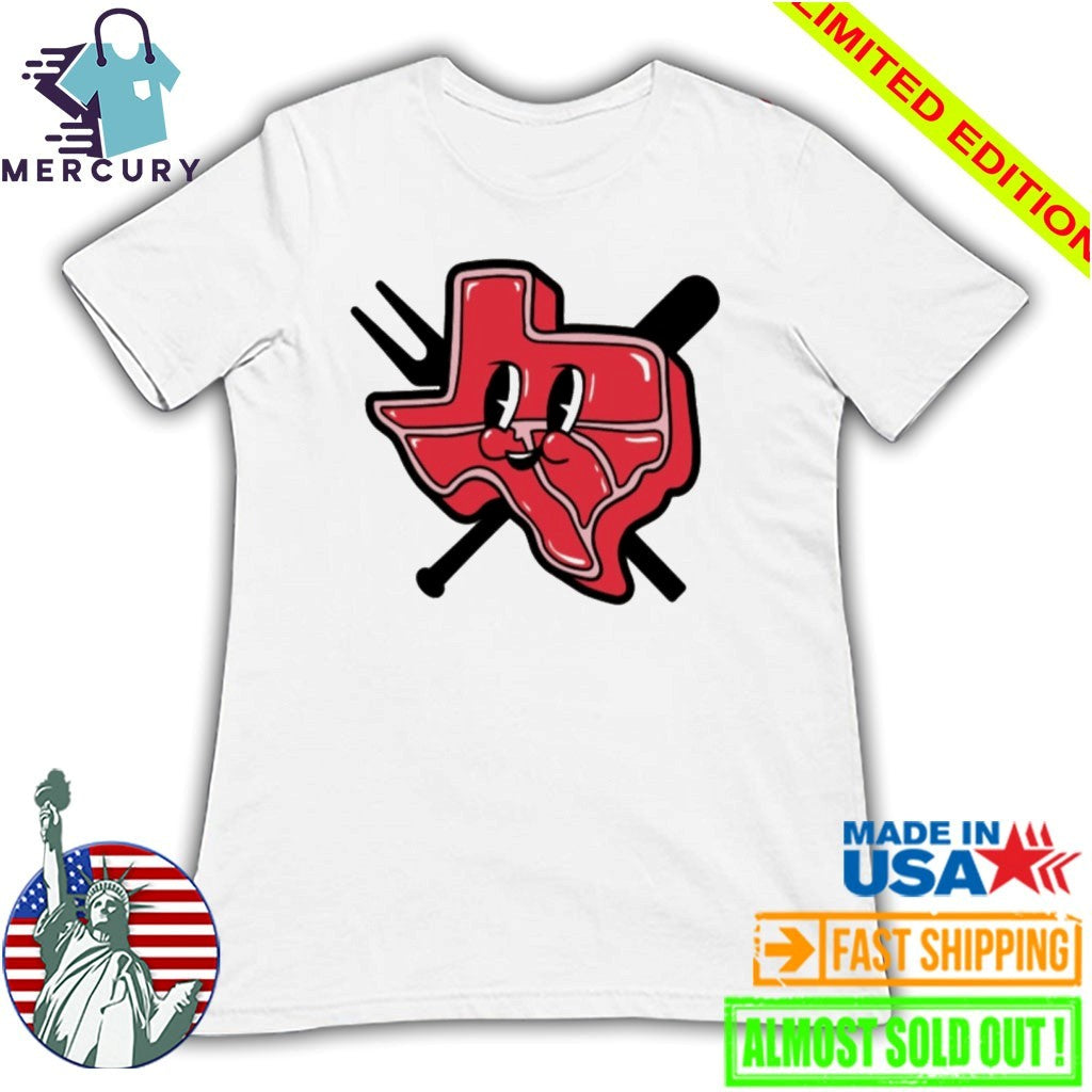 2026 Round Rock Express Texas T-Bone Shirt