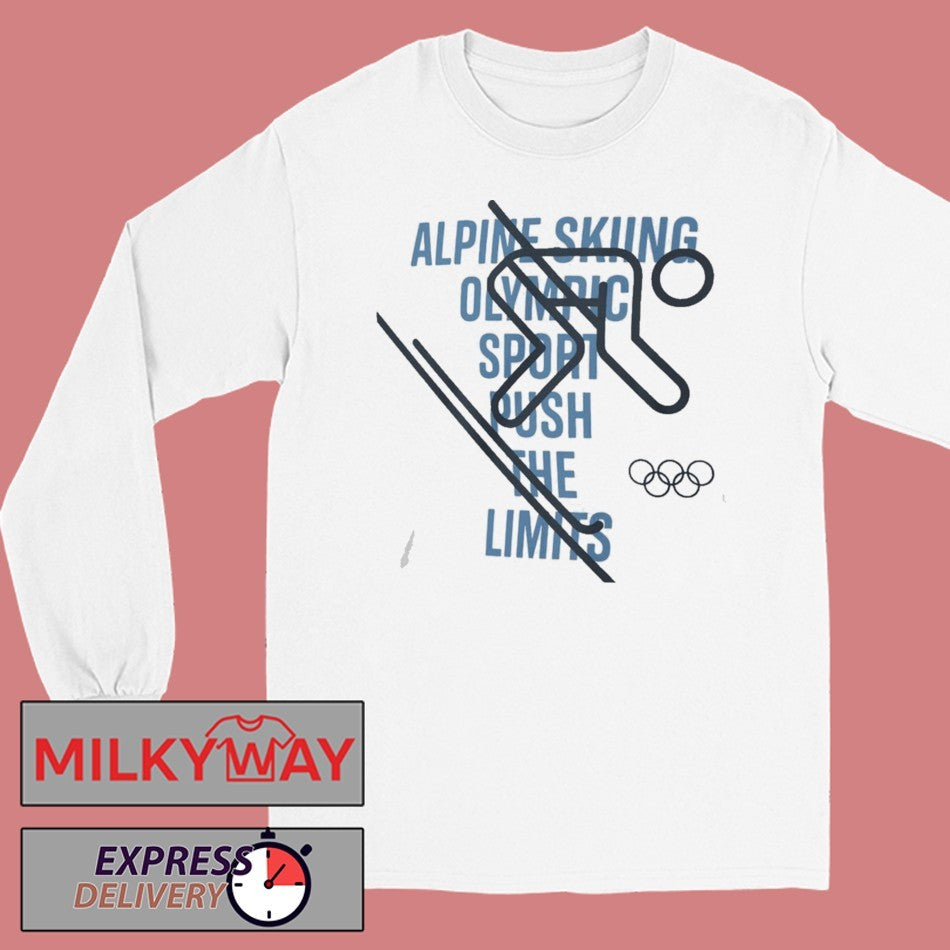 2026 Winter Olympics Alpine Skiing Graphic Shirt