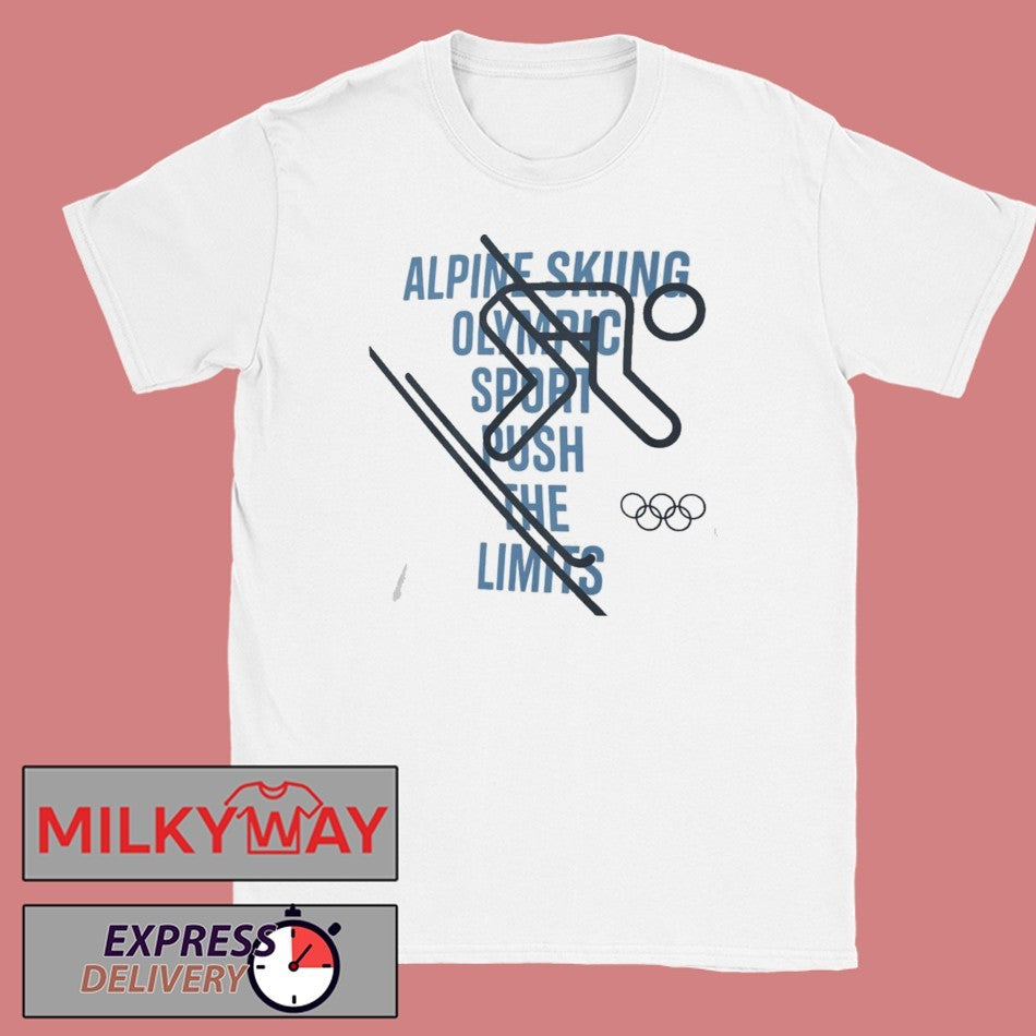 2026 Winter Olympics Alpine Skiing Graphic Shirt