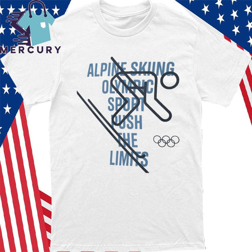 2026 Winter Olympics Alpine Skiing Graphic Shirt