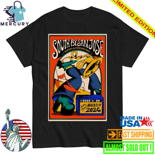 27th Annual South By San José Mar 12-14 2026 Austin TX Poster Shirt