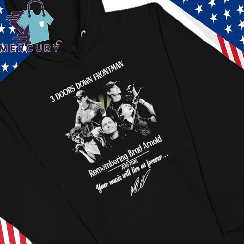 3 Doors Down Frontman Remembering Brad Arnold 1978-2026 Shirt