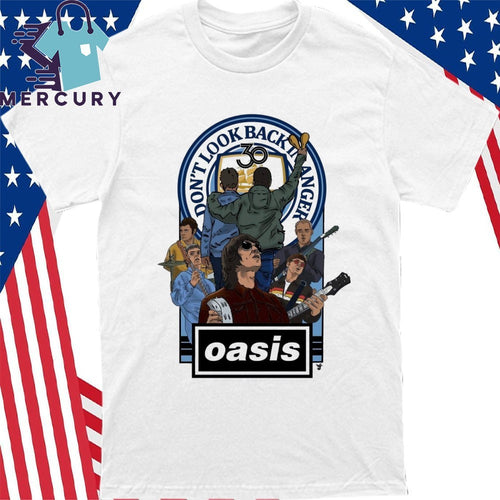 30th Anniversary of the Don’t Look Back In Anger Oasis Shirt