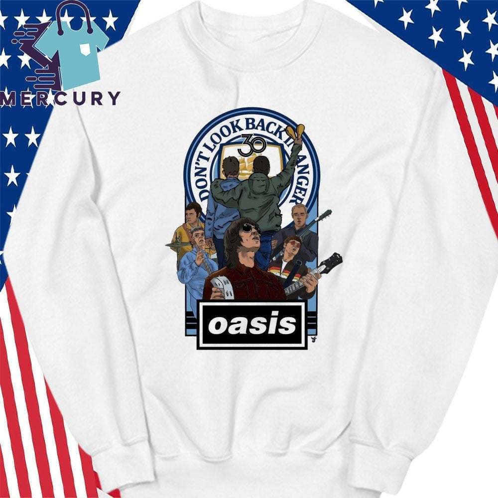 30th Anniversary of the Don’t Look Back In Anger Oasis Shirt