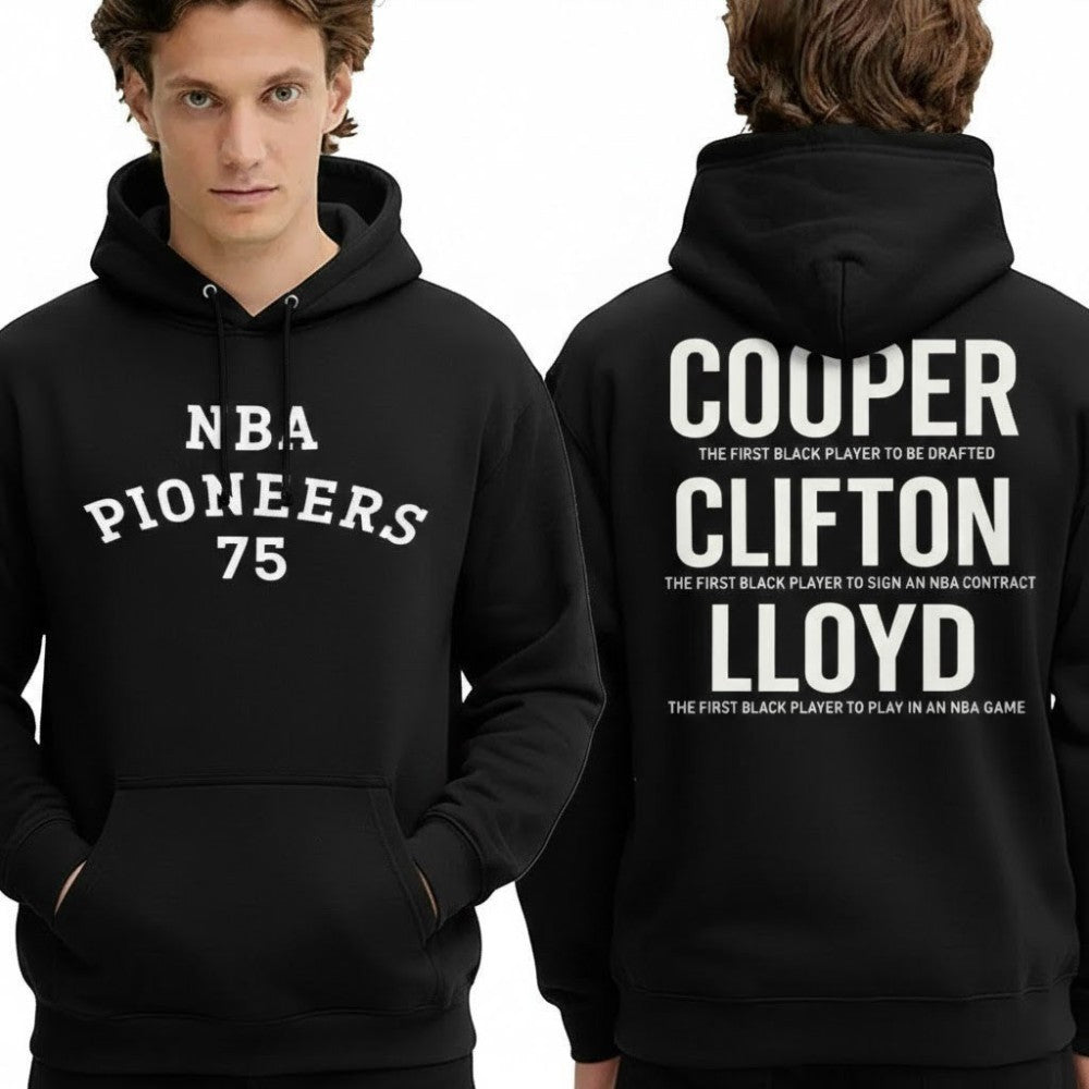 75th Anniversary NBA Pioneers Cooper Clifton Lloyd Hoodie