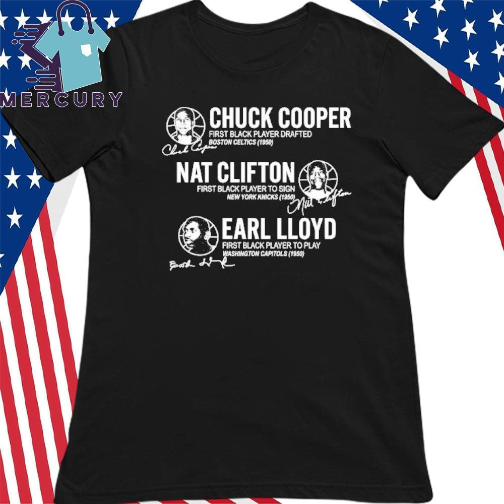 75th Anniversary Pioneers Cooper Clifton Lloyd Signature Shirt
