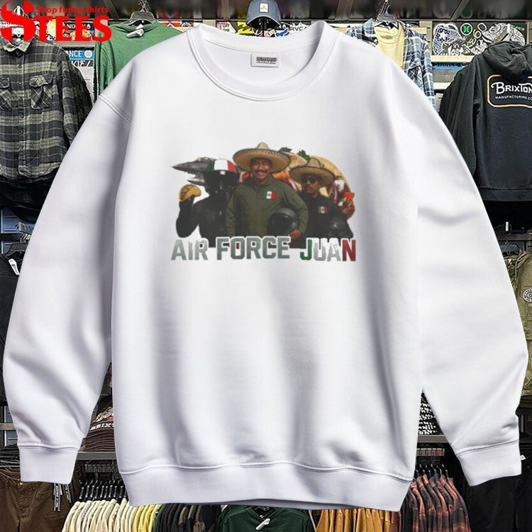 AIR force Juan Taco Mexico T-shirts