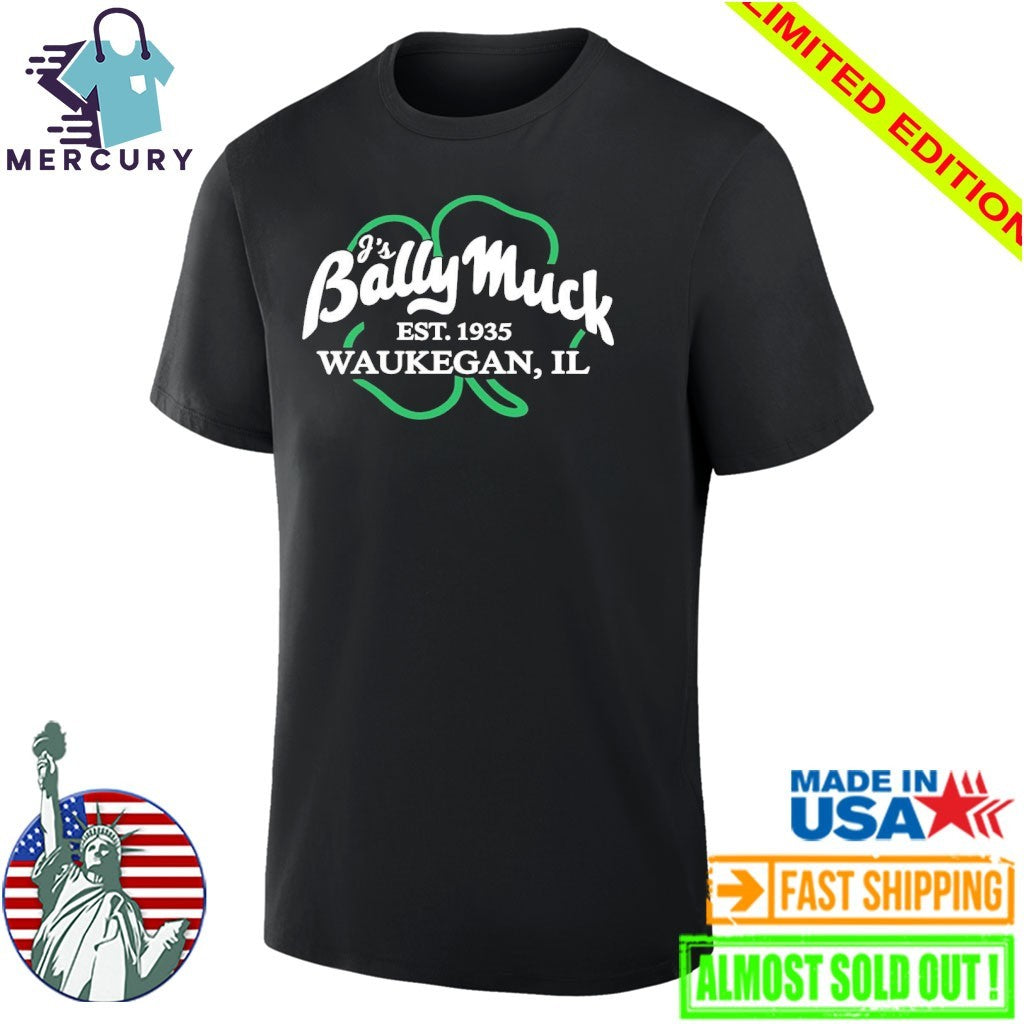 Adam Pearce Wearing Bally Muck Est. 1935 Waukegan IL Shirt