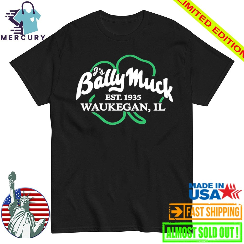 Adam Pearce Wearing Bally Muck Est. 1935 Waukegan IL Shirt