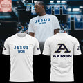 Akron Basketball x Jesus Won 2026 Shirt