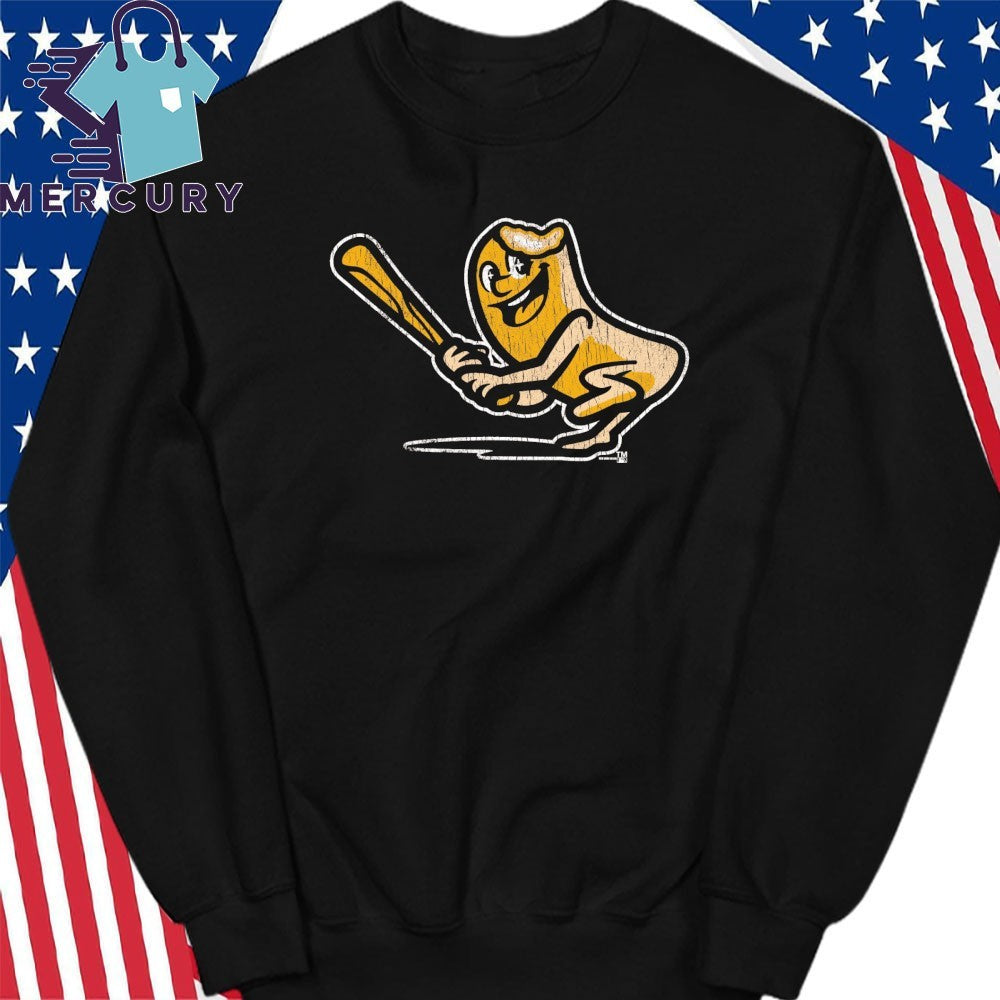 Akron RubberDucks Cream Stick Donuts Batter Shirt