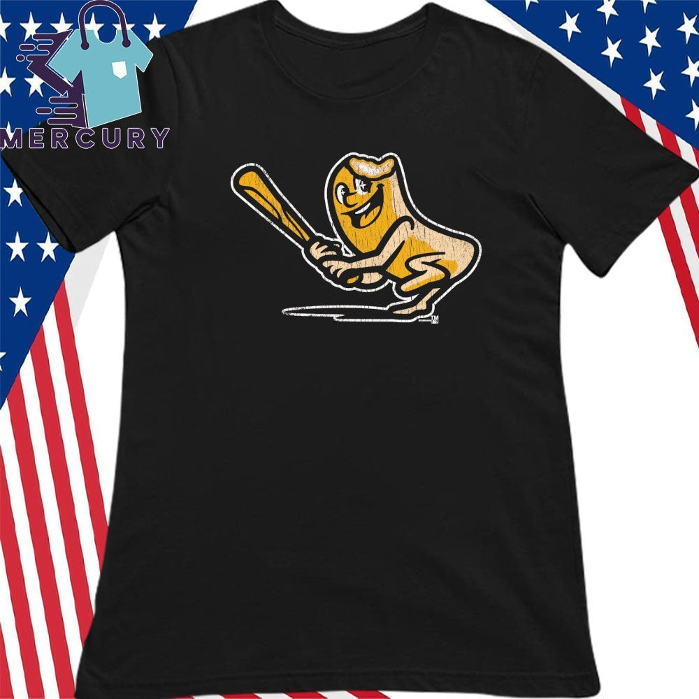 Akron RubberDucks Cream Stick Donuts Batter Shirt