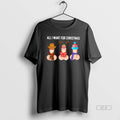 Official All I Want For Christmas Is On Mens Sport T-Shirts, Hoodie, Sweatshirt | CoreVibeTees.com