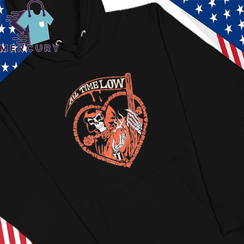 All Time Low Reaper Valentine Shirt