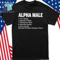 Alpha Male Not A Sheeps Opposite Of Betta Testosterone Filled Masculine Shirt