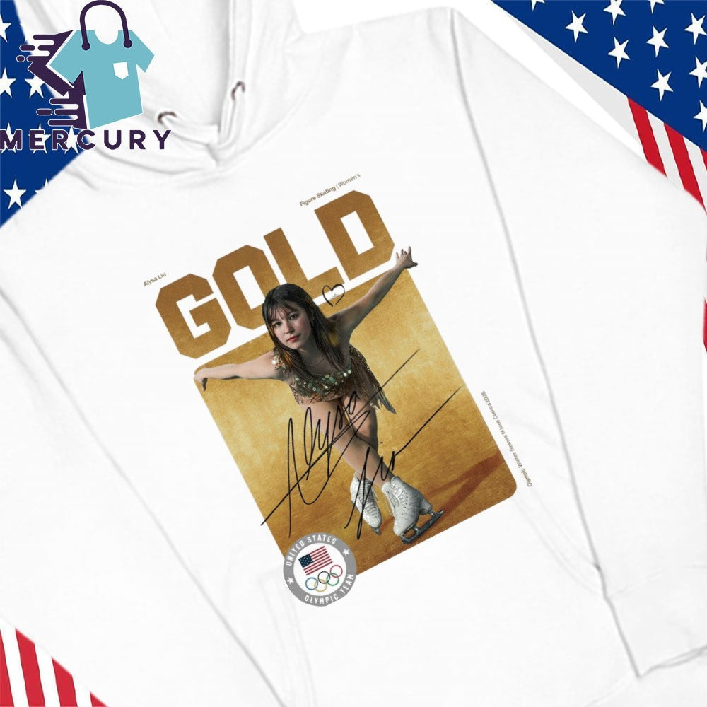 Alysa Liu Olympic Gold 2026 Women’s Figure Skating Champion Signature Shirt