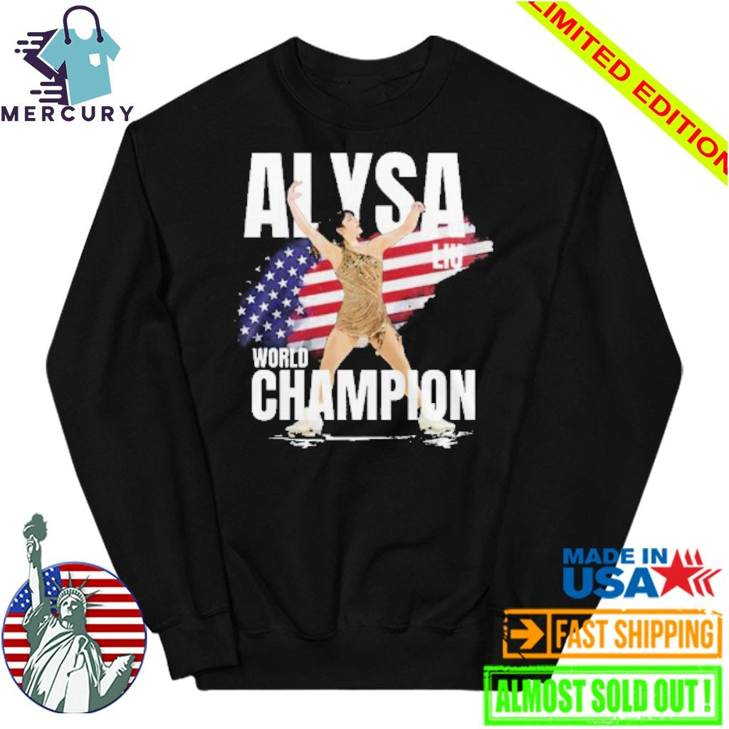 Alysa Liu Olympic Gold 2026 World Champions Shirt