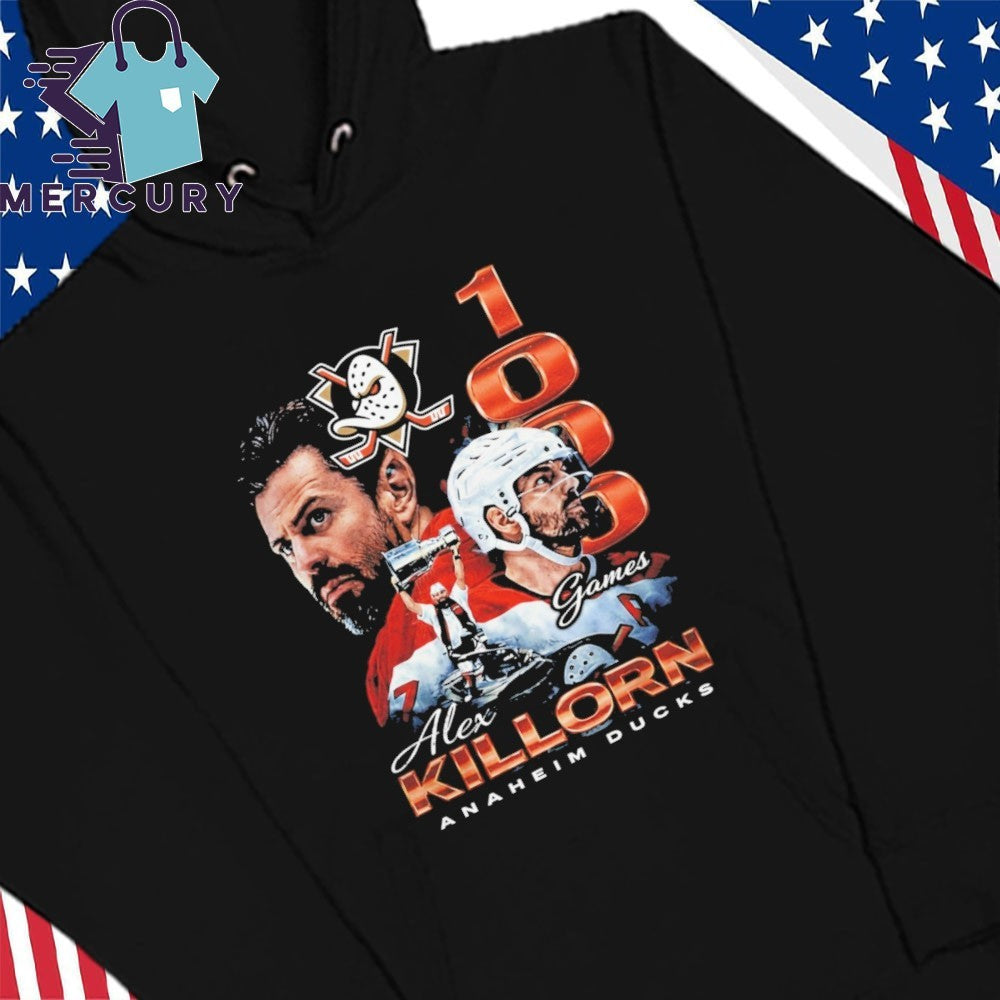 Anaheim Ducks Alex Killorn 1000 Games Shirt