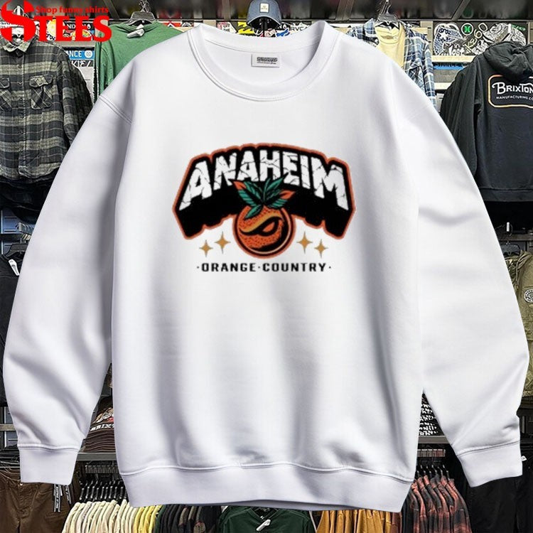 Anaheim Ducks Orange Country Glare T-Shirt