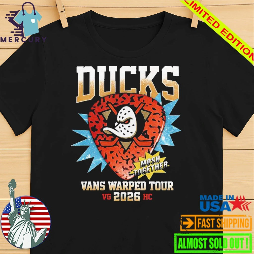 Anaheim Ducks x Vans Warped Tour 2026 Shirt