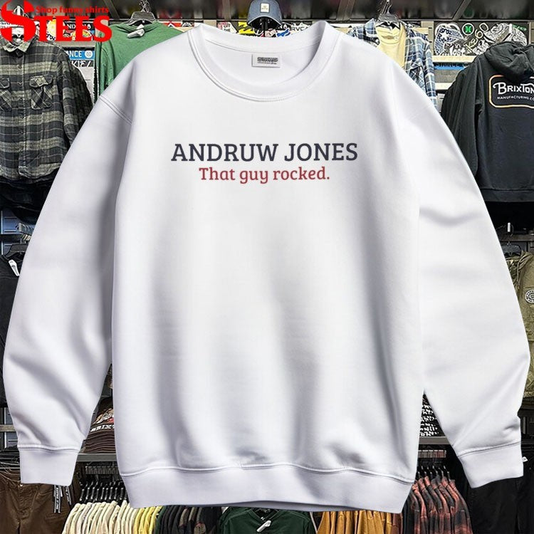 Andruw Jones That Guy Rocked T-shirts