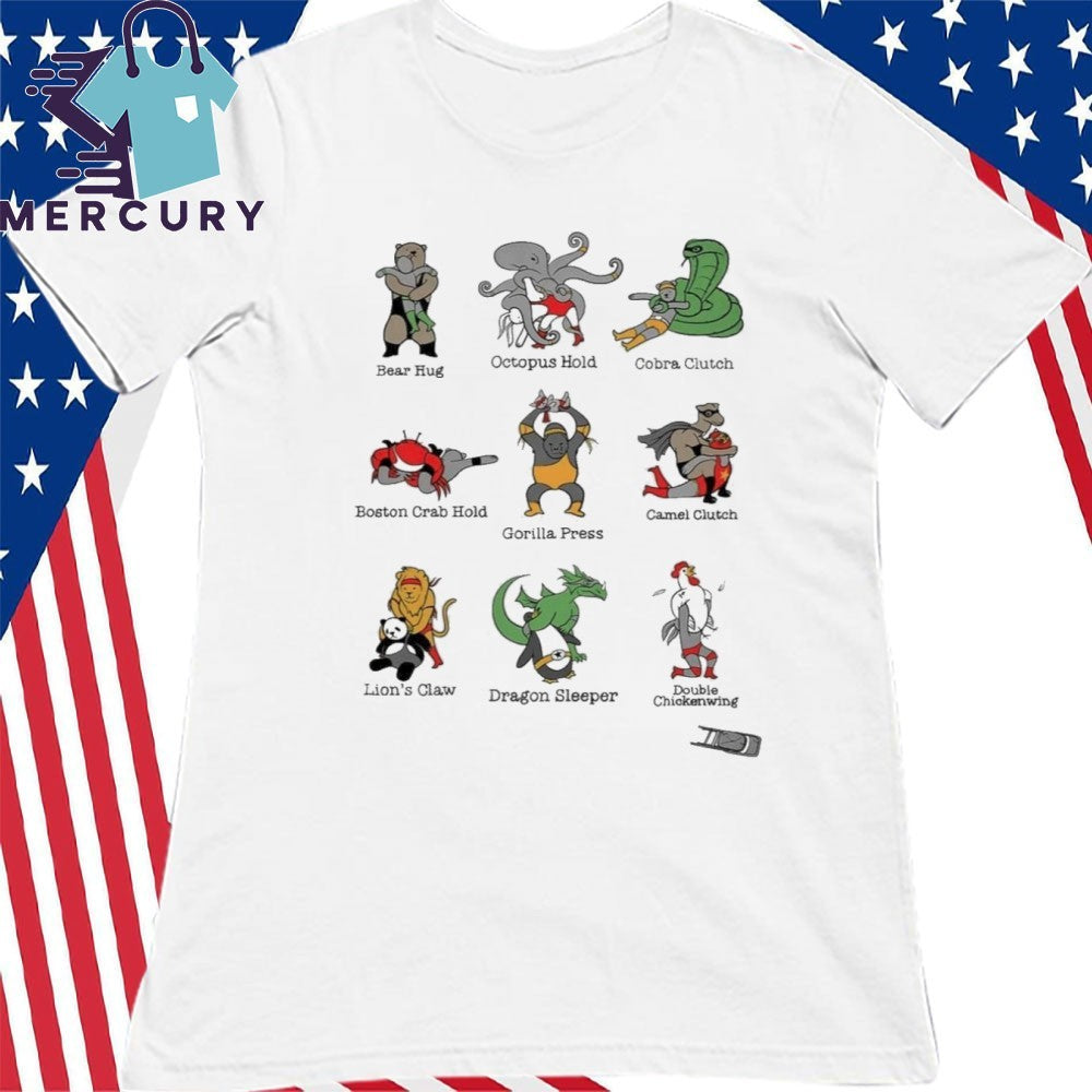 Animals Performing Wrestling Moves Named Shirt