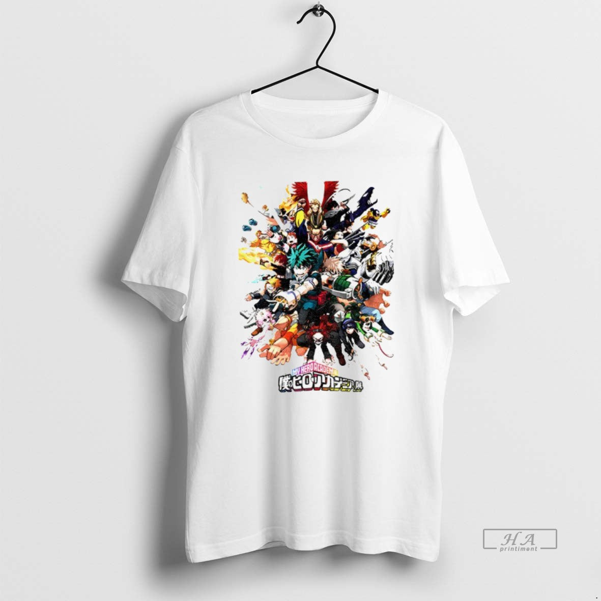 Official Anime Character Collage Graphic My Hero Academia T-Shirts, Hoodie, Sweatshirt | CoreVibeTees.com