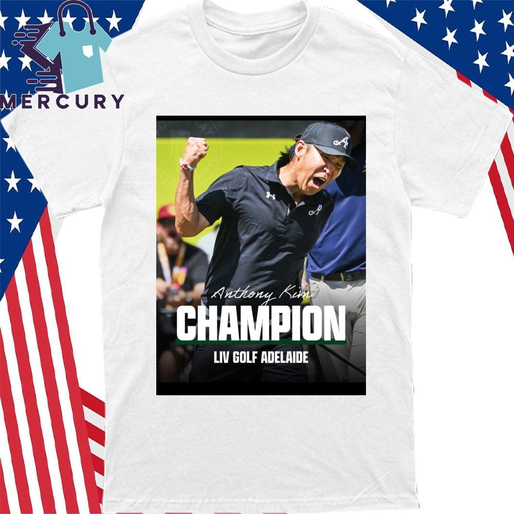 Anthony Kim LIV Golf Adelaide Champion 2026 Shirt