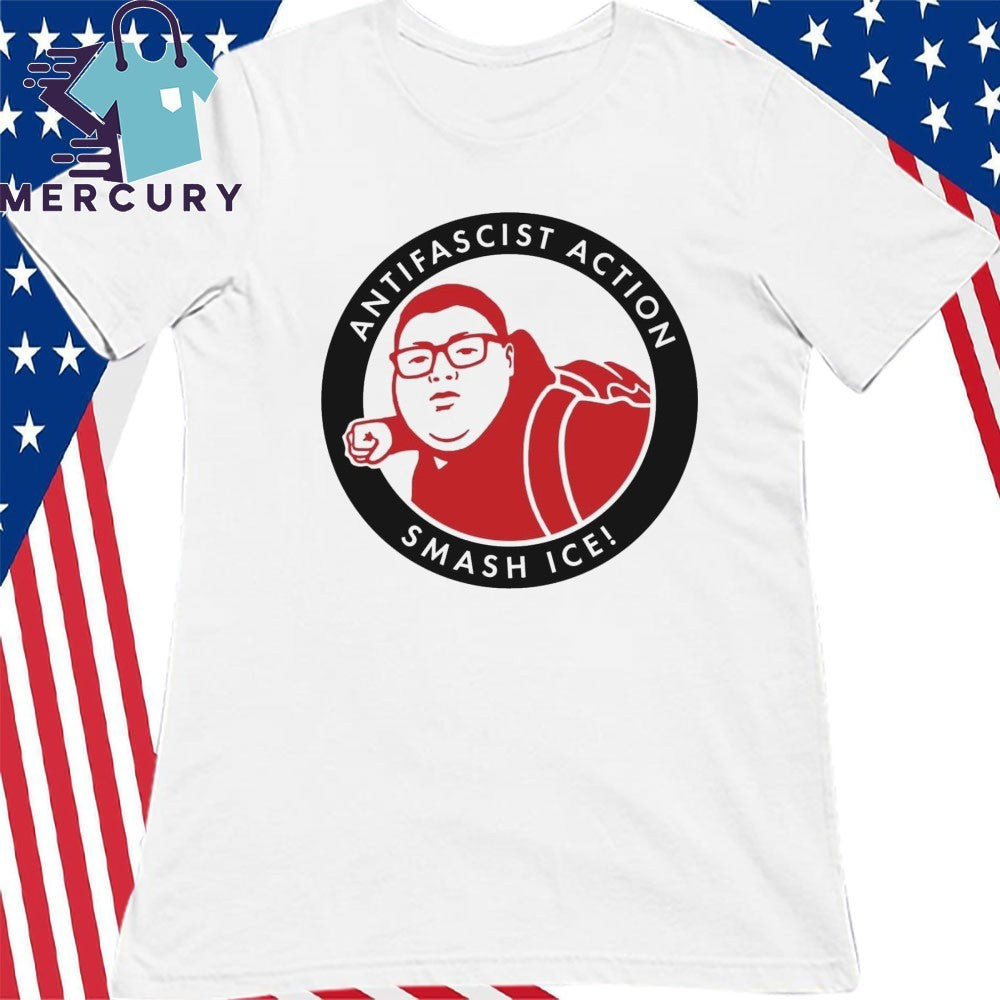 Antifascist Action Smash ICE Shirt