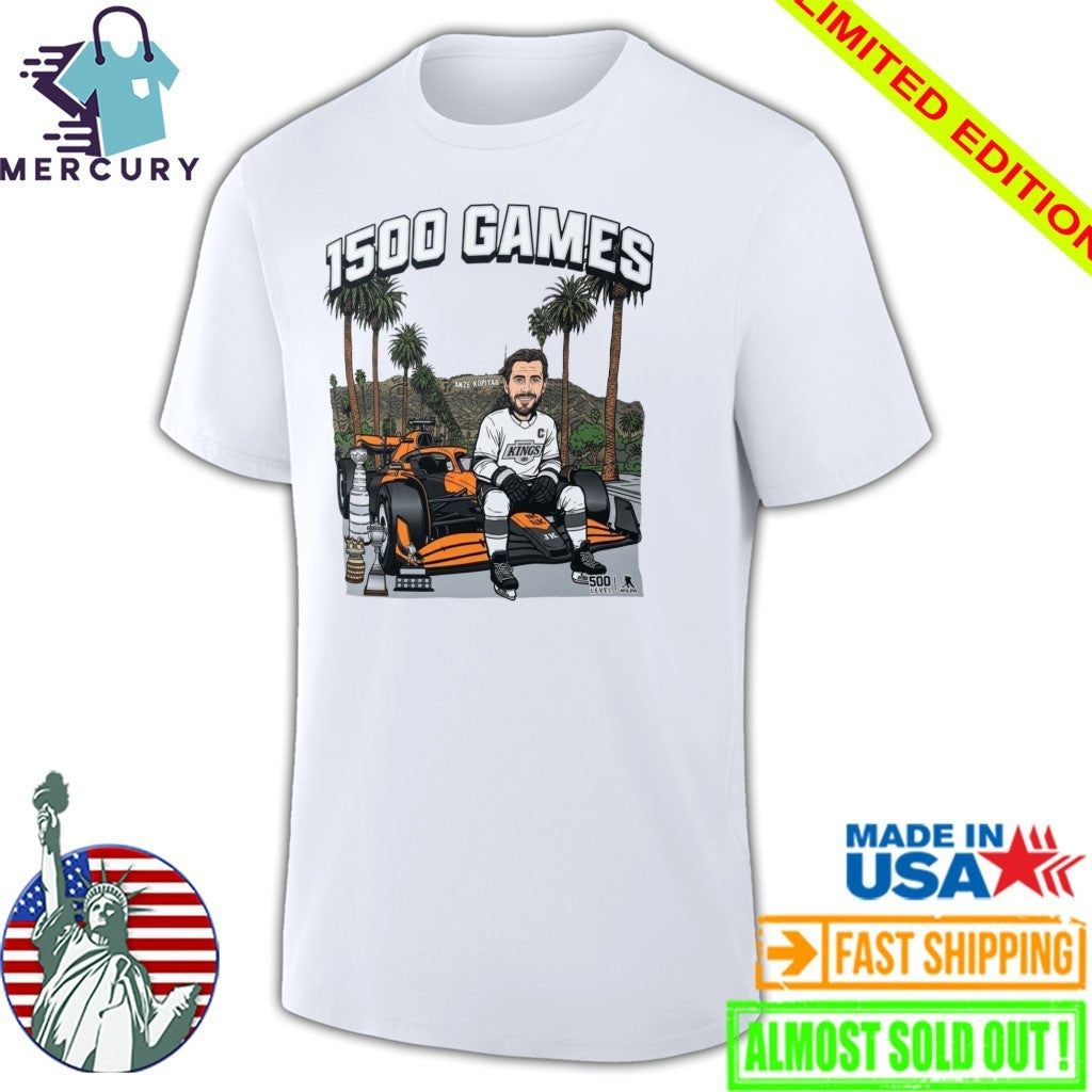 Anze Kopitar 1500 Games Played Shirt