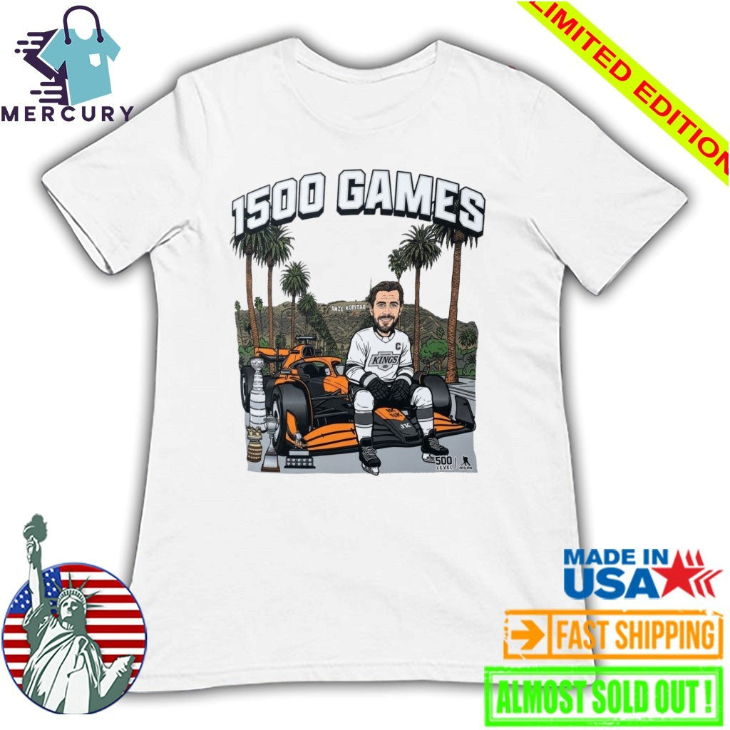 Anze Kopitar 1500 Games Played Shirt