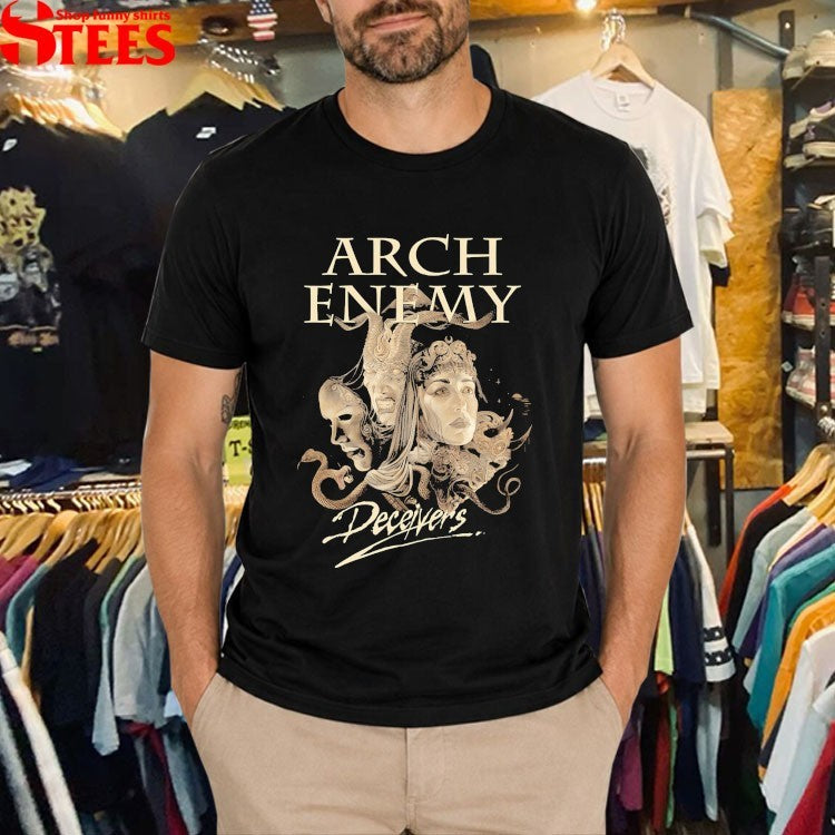 Arch Enemy Deceivers I Will Not Die A Slave T-shirts