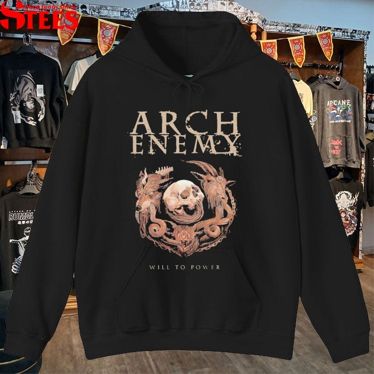 Arch Enemy Will To Power T-shirts