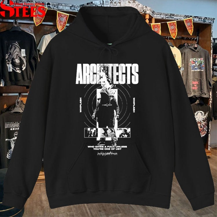 Architects Whiplash Who Gives A Fuck Unless You’re One Of Us Flame T-Shirt