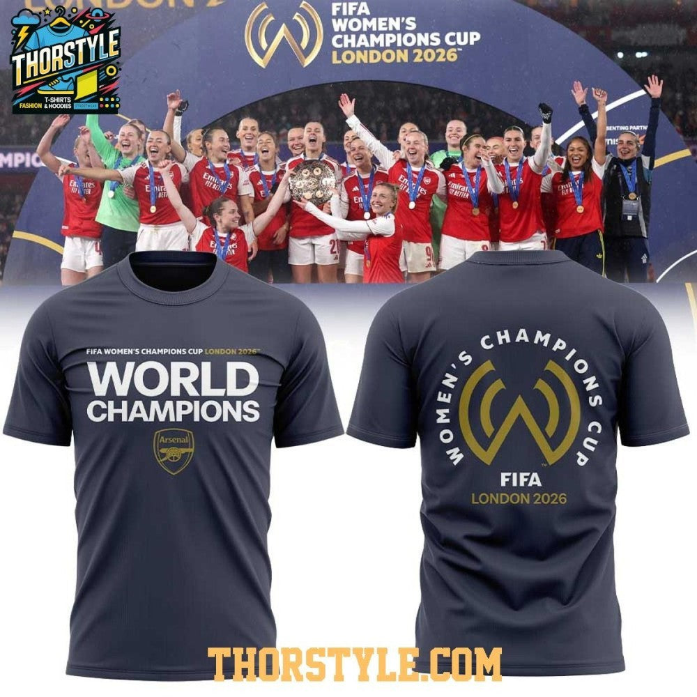 Arsenal FIFA Women’s Champions Cup 2026 Winners Shirt
