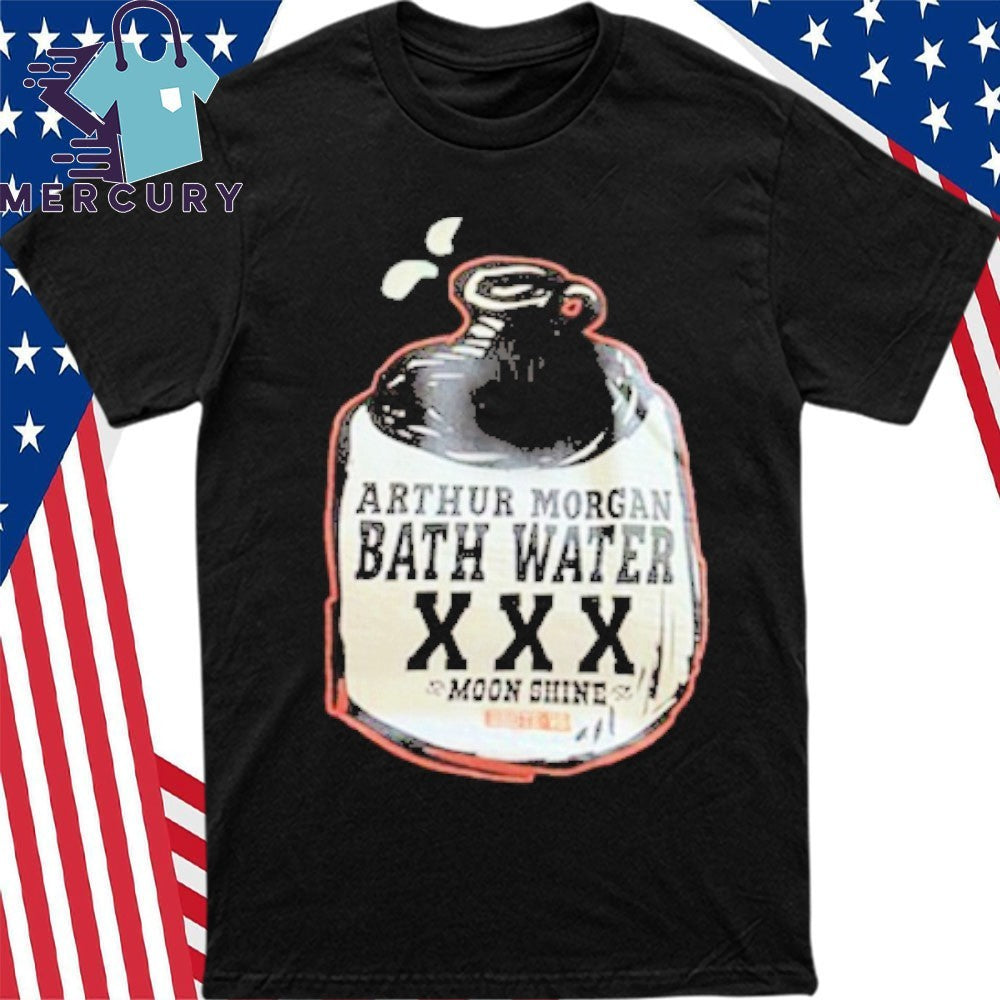 Arthur Morgan Bath Water Moon Shine Shirt
