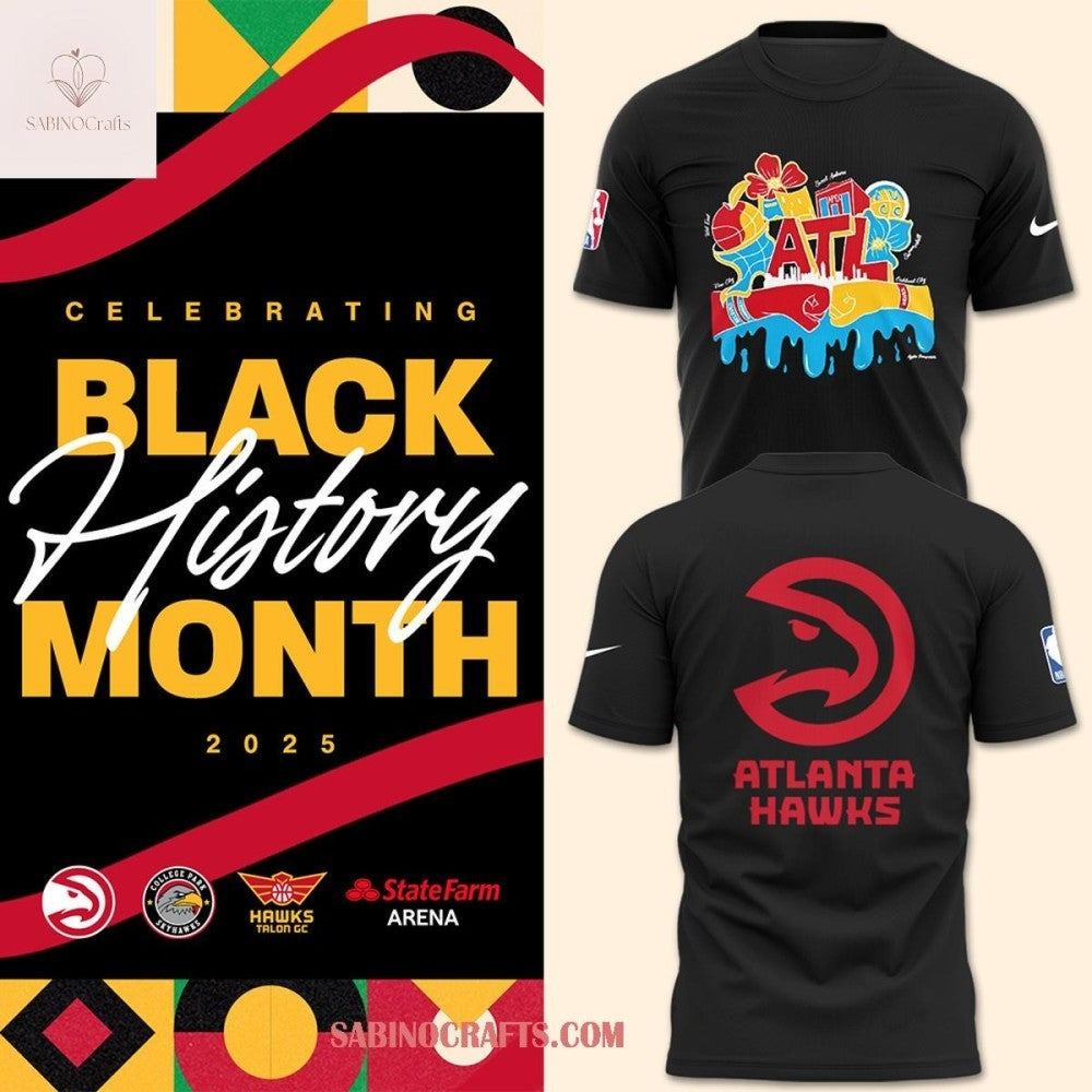 Atlanta Hawks Black History 2025-2026 Celebration Day Shirt