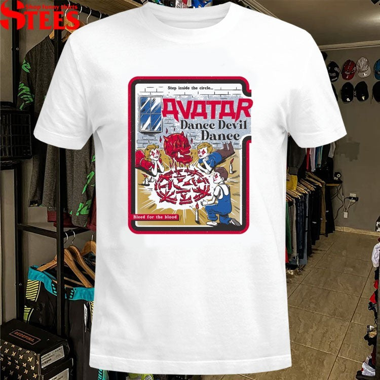 Avatar Dance Devil Dance Bleed For The Blood Step Inside The Circle Ritual T-shirts
