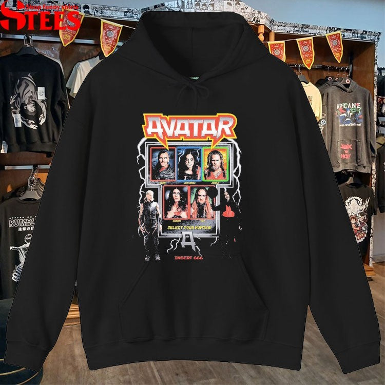 Avatar Select Your Hunter Insert 666 8-Bit T-Shirt