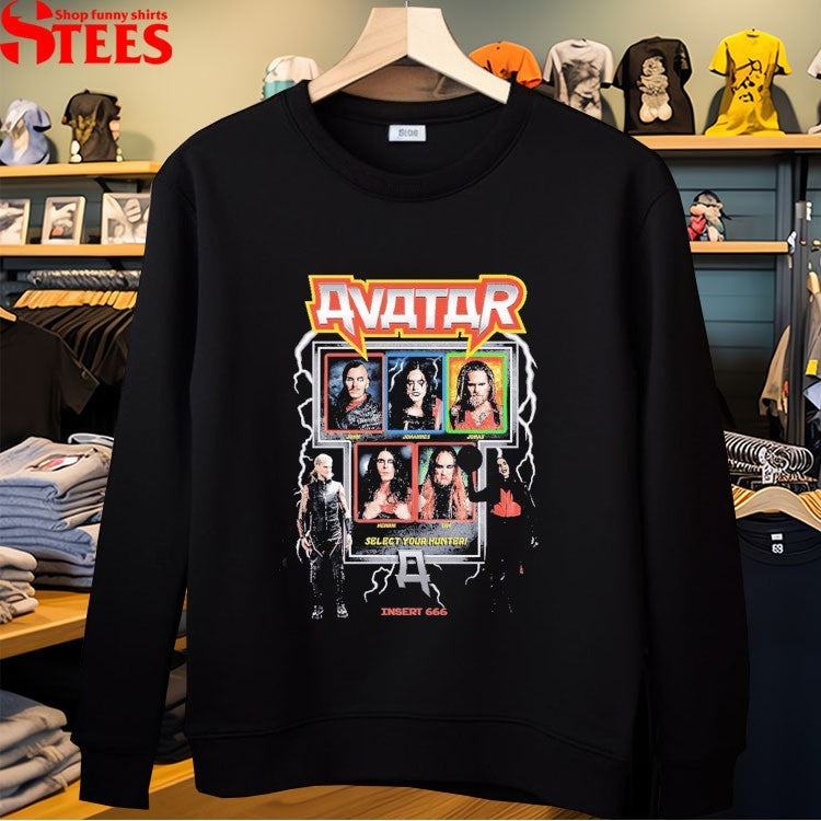 Avatar Select Your Hunter Insert 666 8-Bit T-Shirt