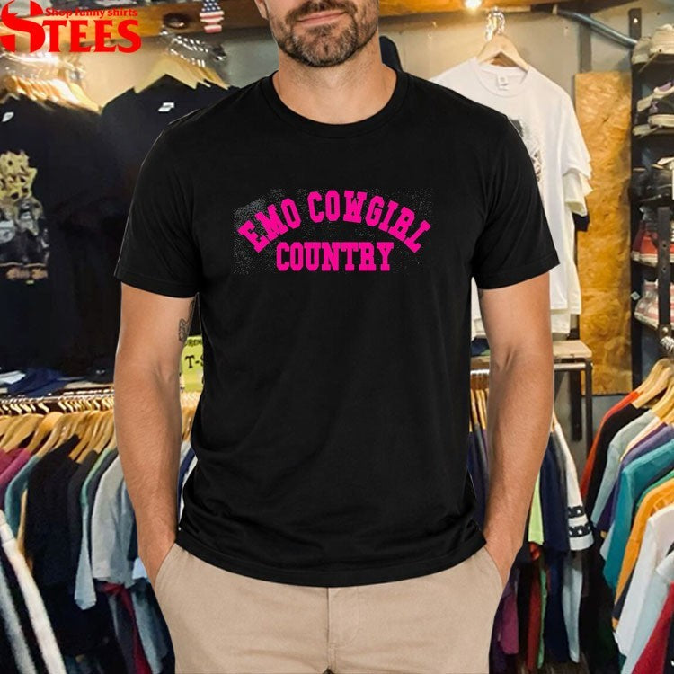 Avril Lavigne Emo Cowgirl Country T-shirts